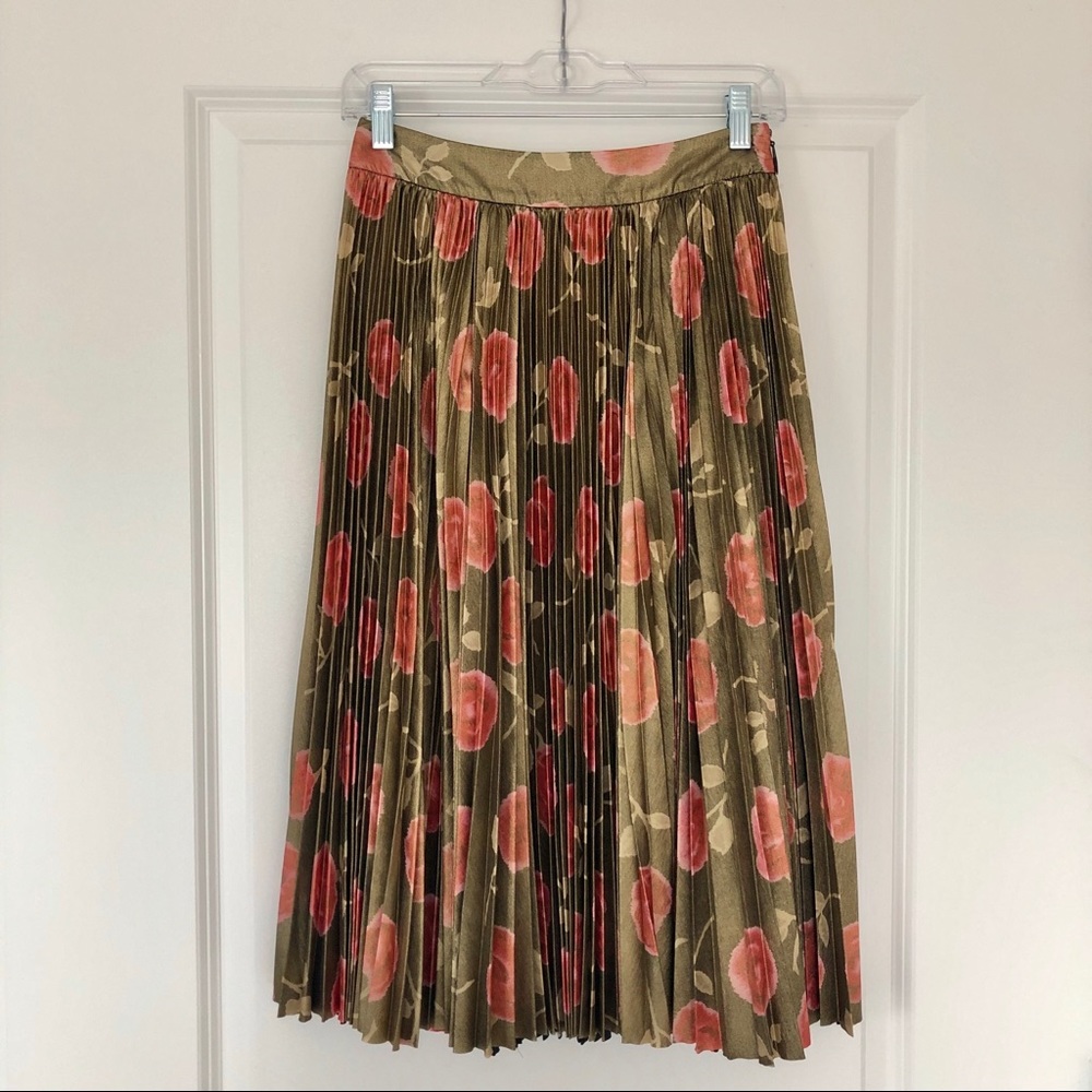 NWT Kate Spade Hazy Rose Pleated Skirt